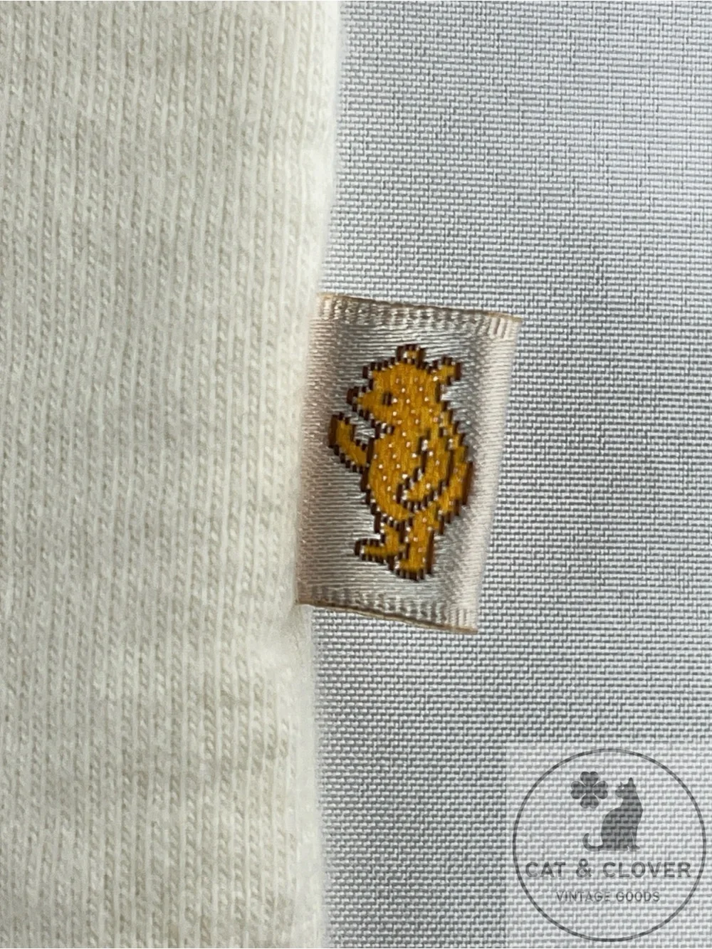 Classic Pooh Vintage Disney Heyman Corp Cream Cotton Embroidered Baby Romper 6M